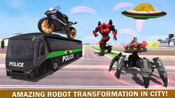 警车机器人游戏最新安卓下载