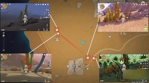 原神赤念果全80个采集路线位置图文攻略