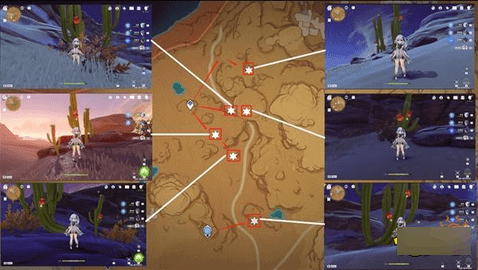 原神赤念果全80个采集路线位置图文攻略