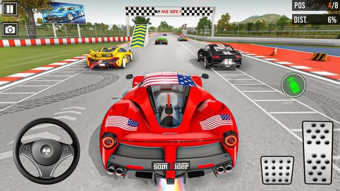 超级汽车轨道赛