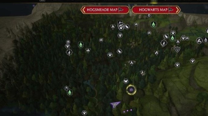 霍格沃茨之遗禁林宝藏秘库在哪 禁林宝藏秘库位置一览[附图]