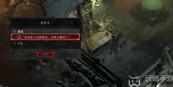 暗黑破坏神4霜花任务怎么做