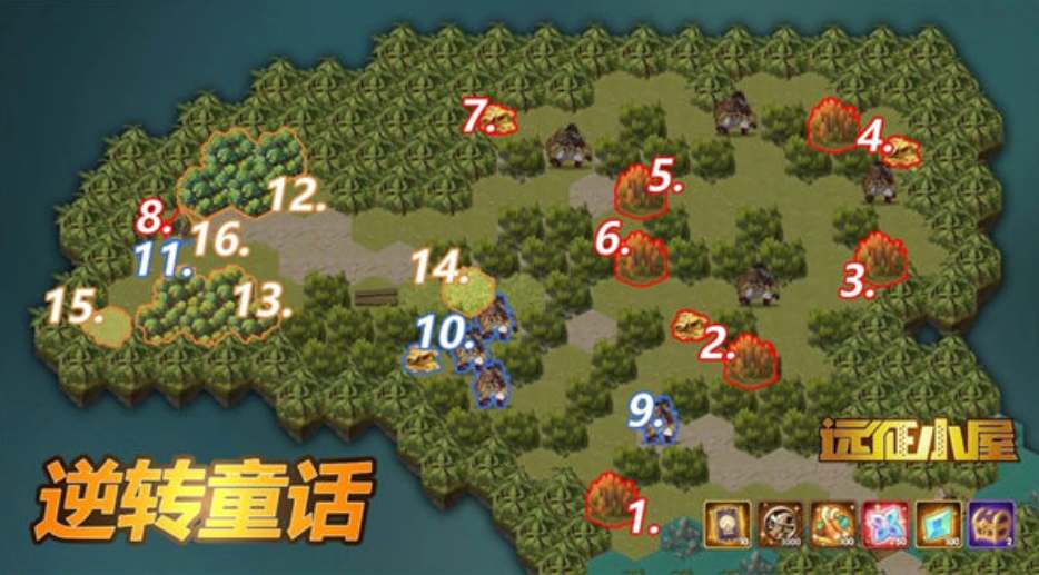 《剑与远征》逆转童话奇境通关路线攻略