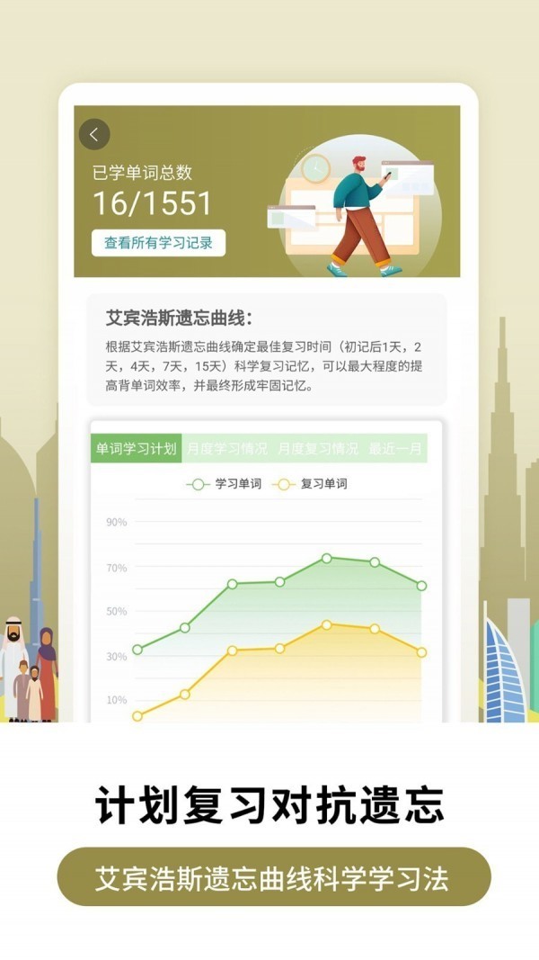 莱特阿拉伯语学习背单词app