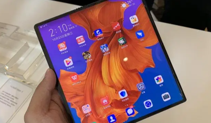 华为折叠手机matex5g一半屏幕不能用