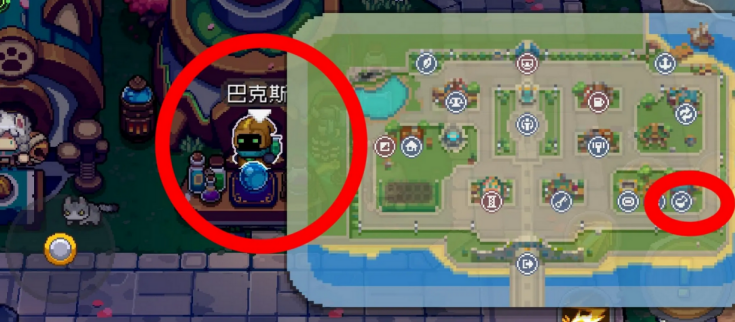 《元气骑士前传》巴克斯在哪里