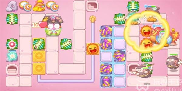 保卫萝卜4秋妃传第96关怎么过