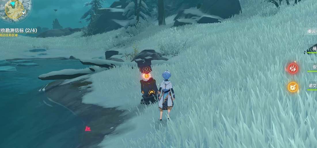 原神回收勘测信标冰块如何打破_原神回收勘测信标冰块打破攻略