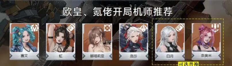 《钢岚》新手开荒是什么阵容好_《钢岚》新手开荒阵容攻略