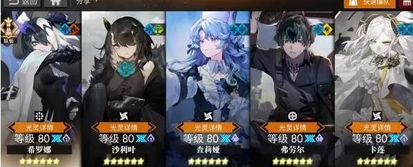 《白夜极光》查莉娅阵容怎么搭配_《白夜极光》查莉娅阵容搭配分享