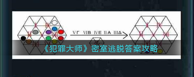 《犯罪大师》密室逃脱答案攻略