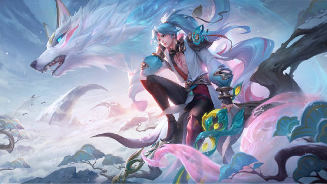 王者荣耀亚连落雪白狼皮肤怎么获得