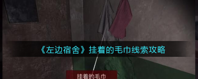 《孙美琪疑案：左边宿舍》五级线索——挂着的毛巾