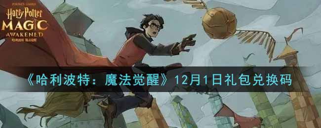 《哈利波特：魔法觉醒》12月1日礼包兑换码