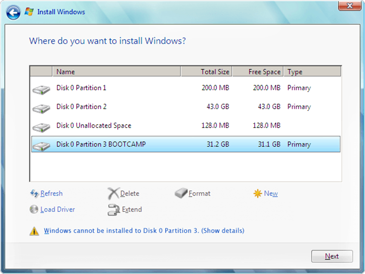苹果MAC电脑安装系统win7图文教程