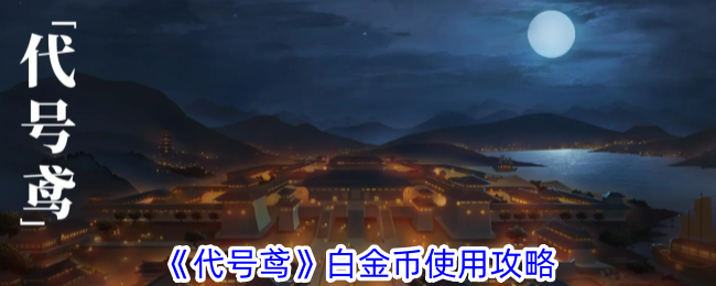 代号鸢白金币使用途径