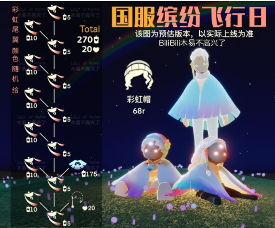 《光遇》缤纷飞行日彩虹下的大蜡烛位置介绍