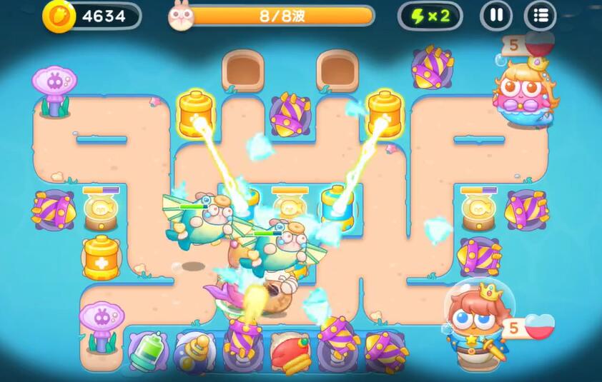 《保卫萝卜4》海的闺女72关攻略