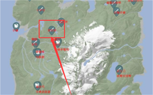 森林之子现代斧头的位置在哪