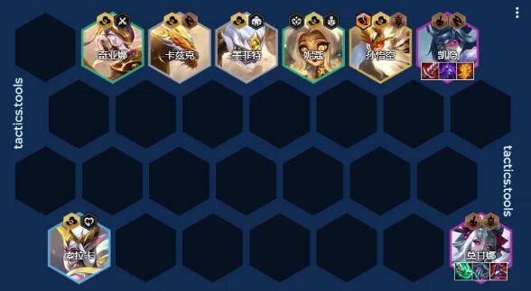 金铲铲之战S11天将凯隐阵容怎么玩