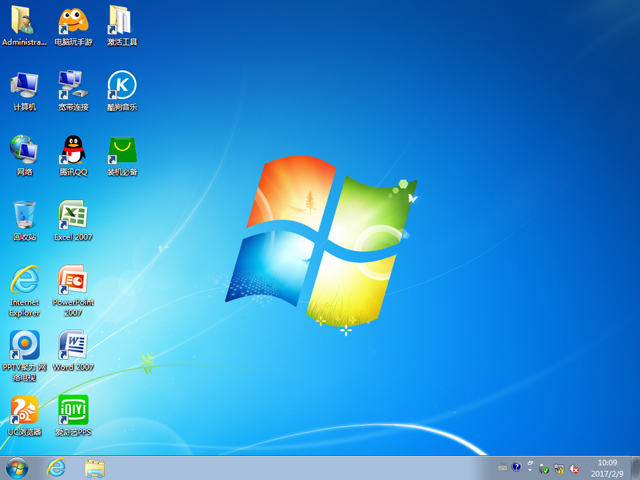 技术员联盟 GHOST  WIN7 SP1 X64 极速装机版 V2017.02