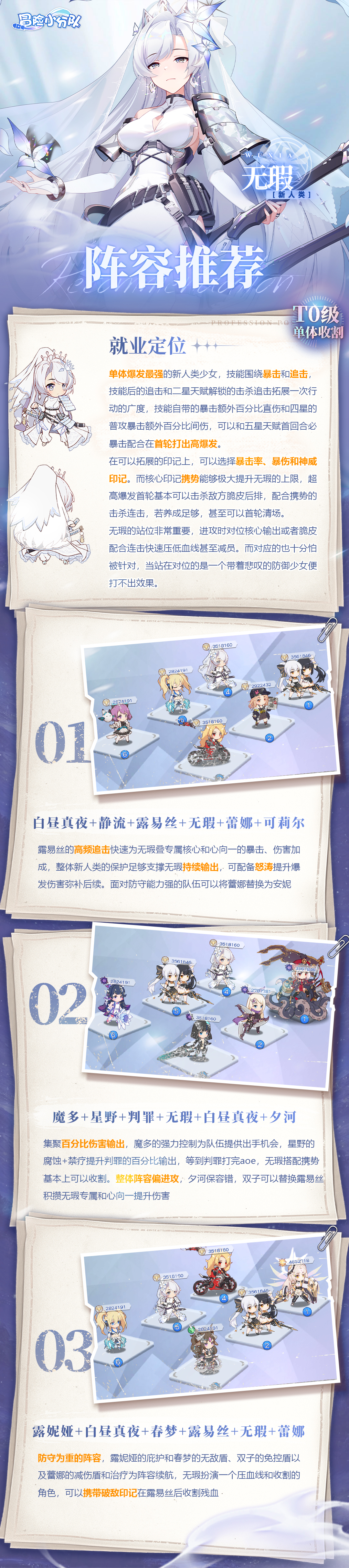 重塑《冒险小分队》无瑕阵容策略_重塑《冒险小分队》无瑕阵容介绍