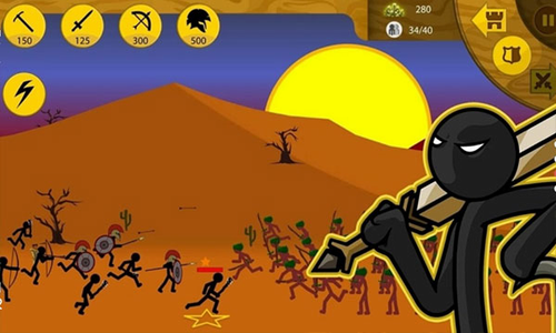 火柴人战争遗产破解版无限钻石