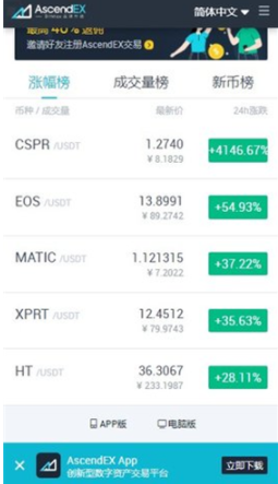 ascendex交易所下载app
