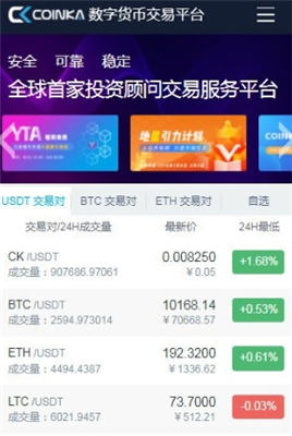 币咖交易所app官网版