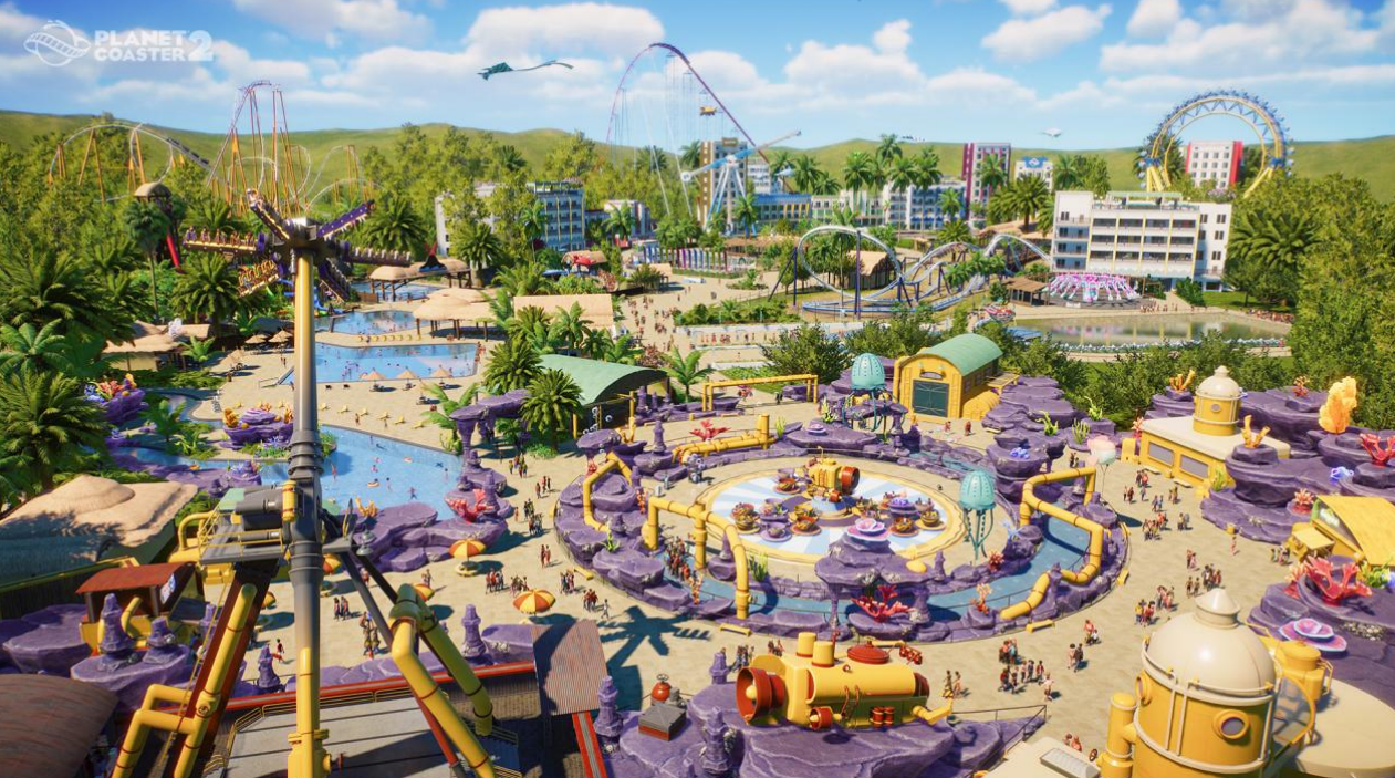 过山车之星2如何建造自定义泳池_过山车之星2建造自定义泳池的方法