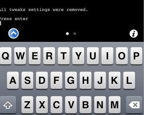 无需刷机恢复初始越狱系统iLEX  RAT_iphone指南