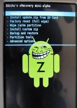 索爱X8 ROOT及刷recovery和卡刷 刷机教程