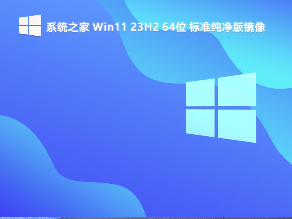 系统之家 Win11 23H2 64位 标准纯净版镜像正式版下载_Win11 23H2 64位 标准纯净版镜像最新版本下载