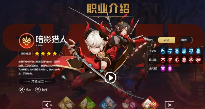 龙之谷世界职业强度排行