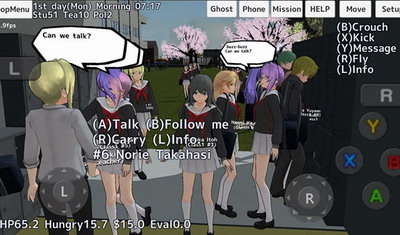 校园女生模拟器2025最新版中文版安卓游戏