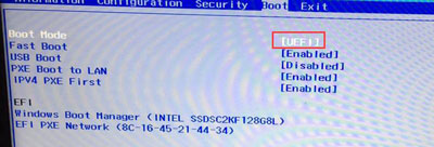 联想小新潮5000修改BIOS设置U盘启动