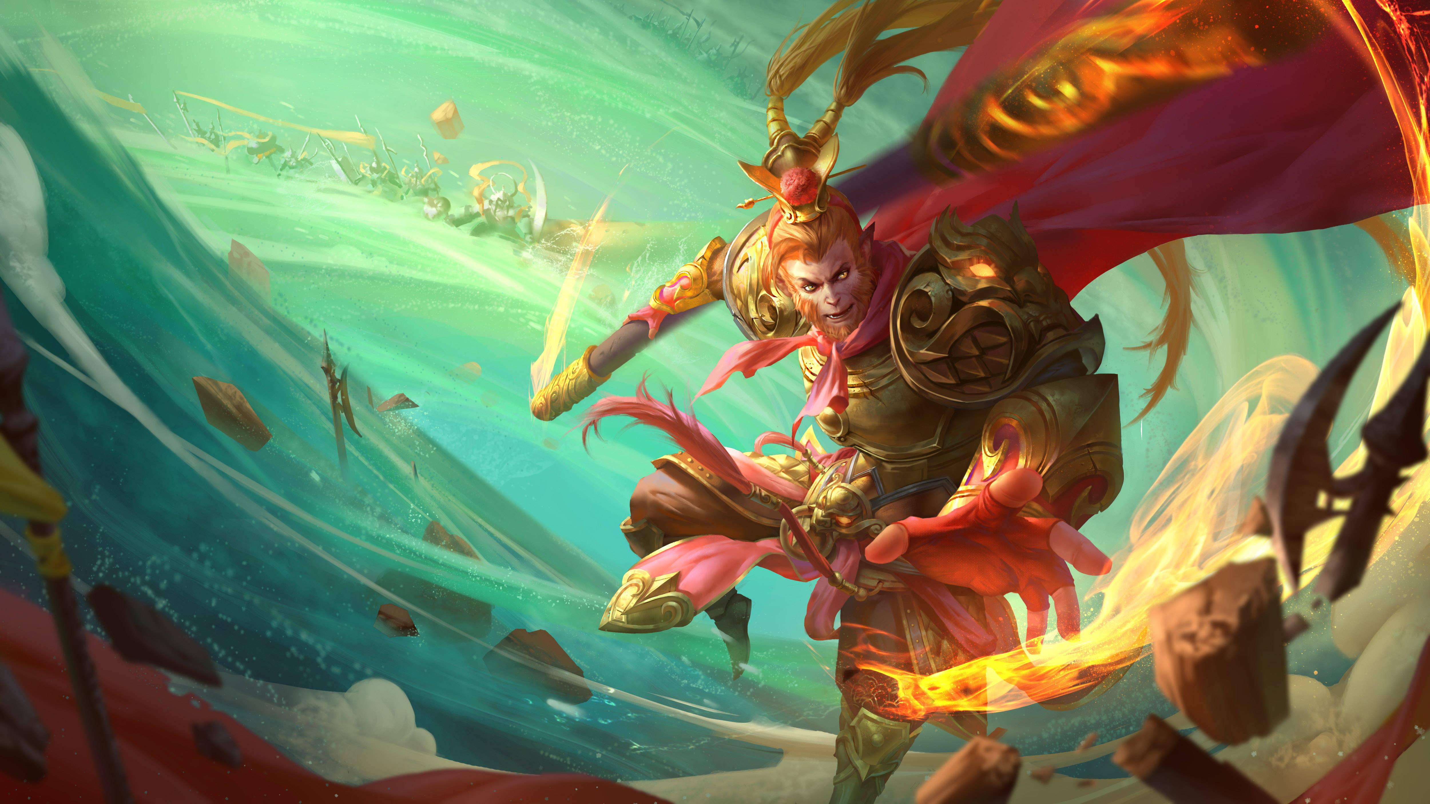 猴子技能释放图解