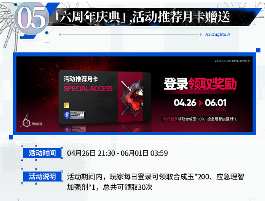 明日方舟六周年庆典活动介绍 六周年庆典活动有哪些福利[多图]图片8