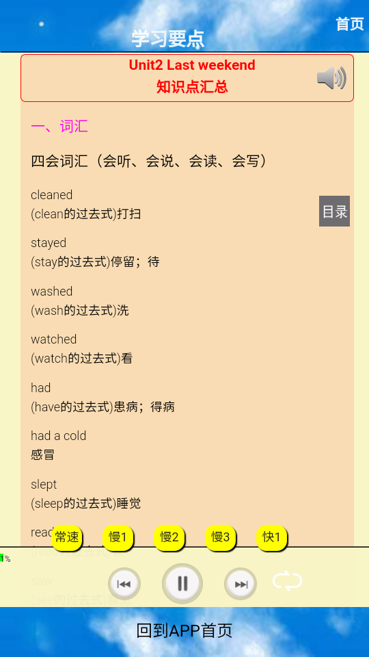 六年级英语下册ios手机版