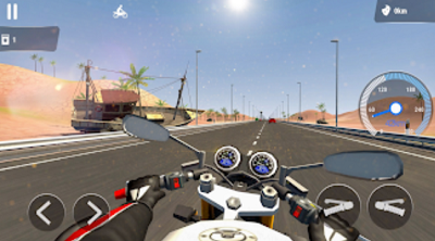 3D摩托车竞赛安卓版游戏