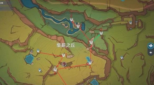 柴薪之丘金哨位置