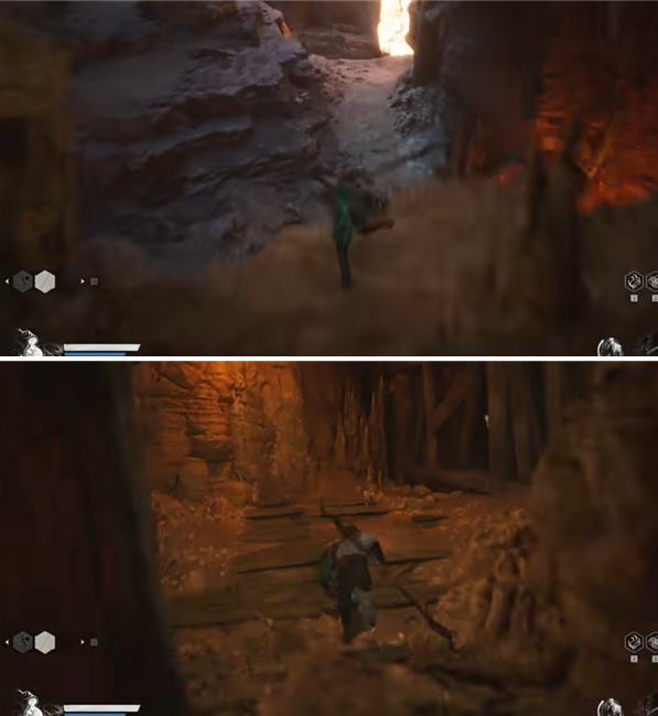 坡道与视角调整