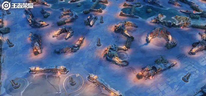 王者荣耀冬季峡谷美景