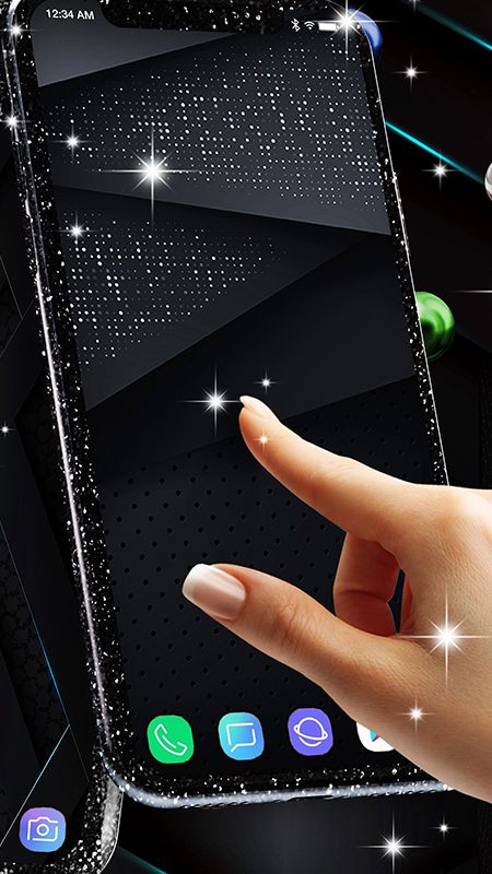 黑色高清动画壁纸2025最新版下载