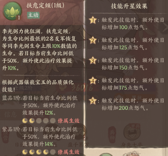 这城有良田李光弼技能升级指南以及技能解析