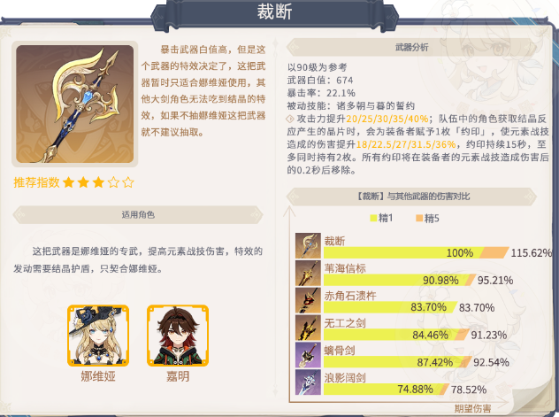 原神5.6下半武器池适合哪些人抽