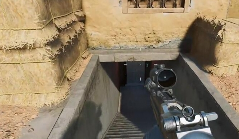 地窖内部密码门