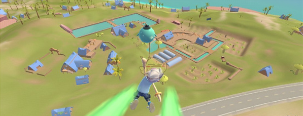 农庄资源分布示意图