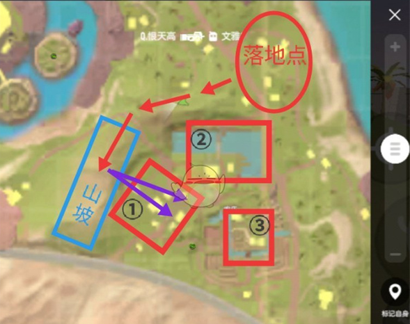 农庄区域划分图