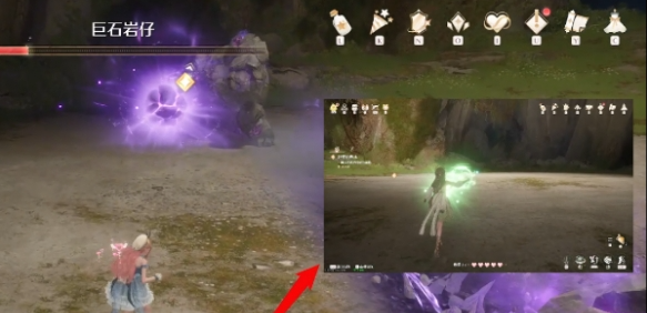 翻滚形态战斗示意图